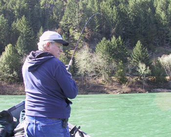 Upqua Steelhead Fishing