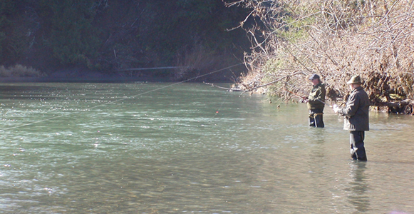 Sixes River Steelhead Fishing, a classic Winter Steelhead Hole...