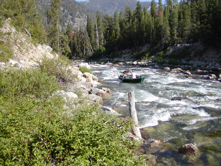 Sulfur Slide on the Middle Fork of the Salmon River