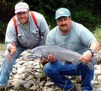 A happy Oregon Fishing Trip, Oregon Salmon Fishing