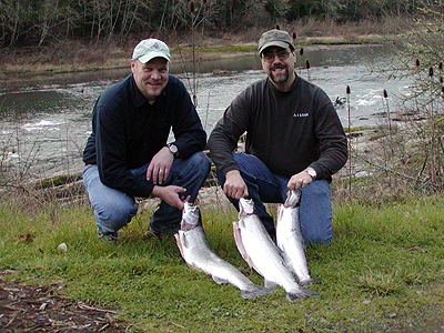 A Fine Day Umpqua River Steelhead Fishing. Thanks Rod and Mark!